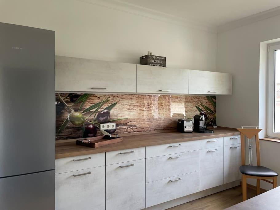 Wohnung In Stadtvilla, Dessau-Ziebigk Bagian luar foto