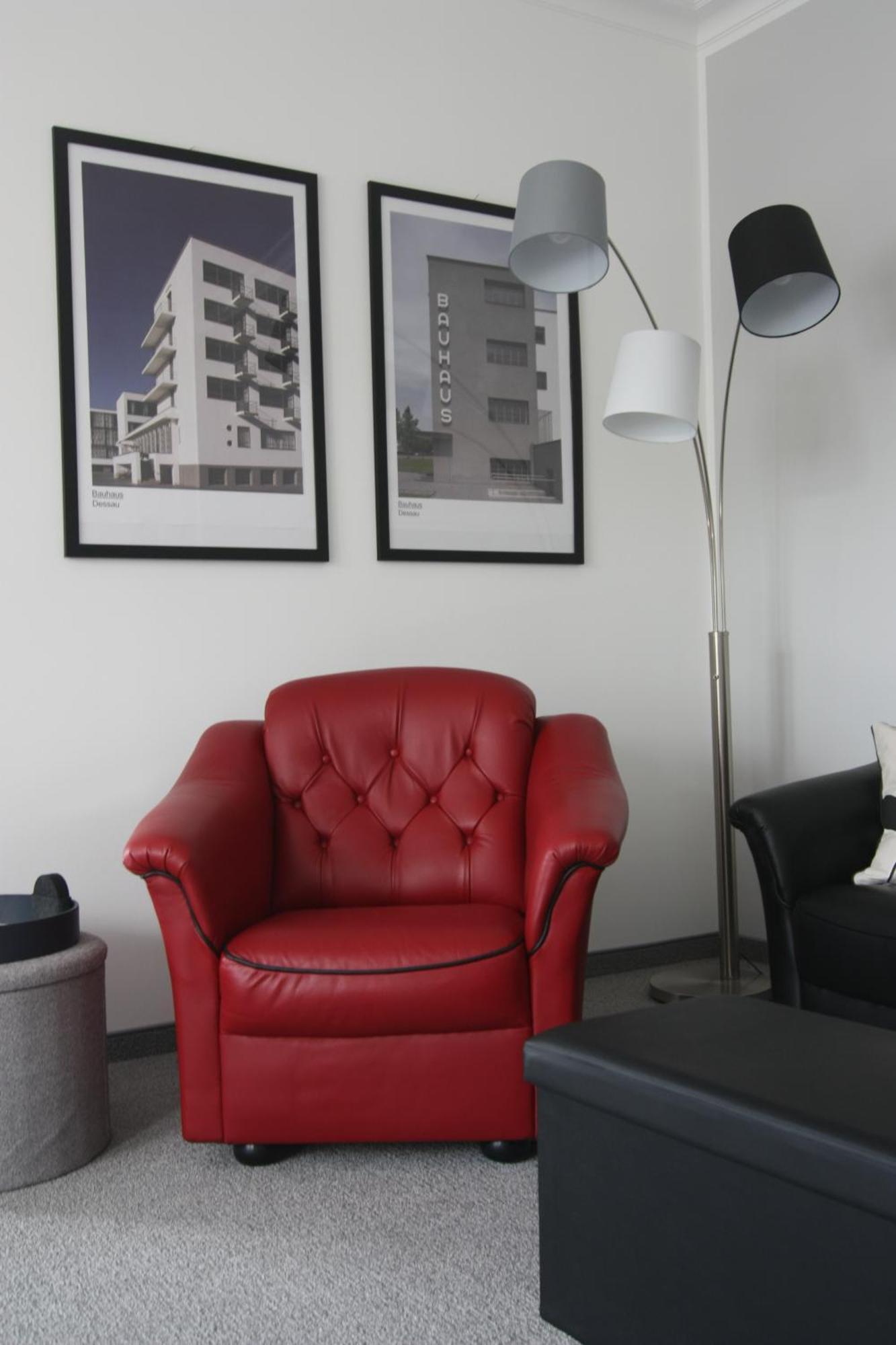 Wohnung In Stadtvilla, Dessau-Ziebigk Bagian luar foto